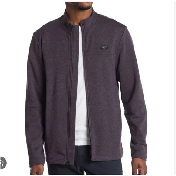 TRAVIS MATHEW You Told My Wifi Fleece Full Zip Jacket  Large - Picture 1 of 7
